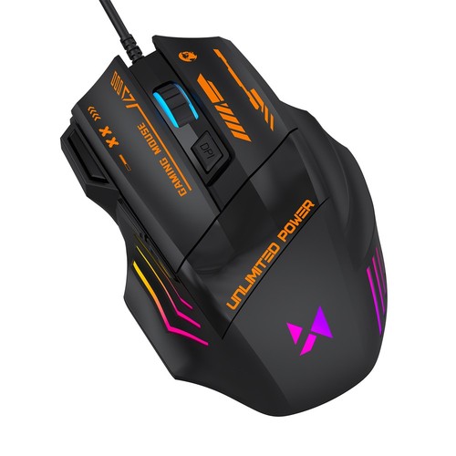Kabelgebundene gaming maus - kabelgebundene,