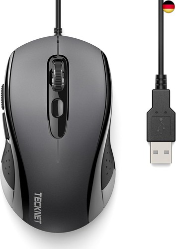 Tecknet maus mit kabel - tecknet,