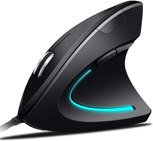 Ergonomische vertikale maus - vertikale,