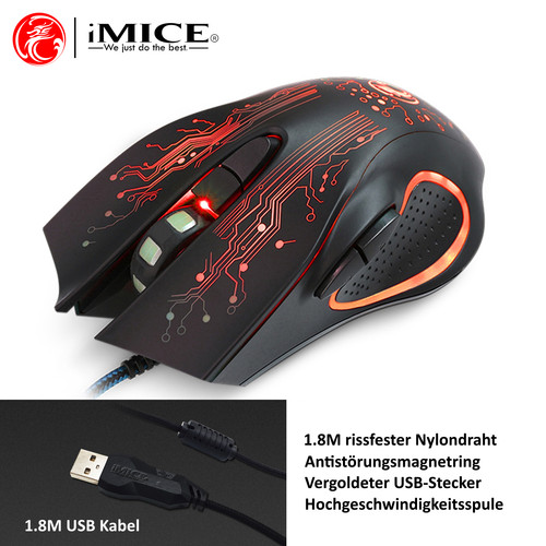 Gaming tasten maus - 6,