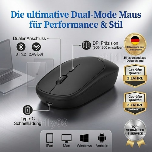 Maus kabellos bluetooth und - maus,